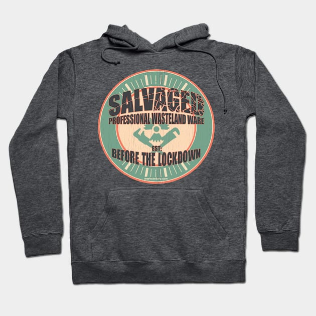 SALVAGED Ware Retro #3 Hoodie by SALVAGED Ware